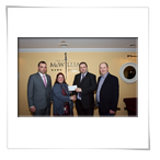 Aaron MacHale, Assistant CoC; Melissa Walsh, MW Print & Design, Claremorris - sponsors of Special Stages 1,5 & 7; Sean McHugh, CoC; Seamus Coffey, Assistant CoC.