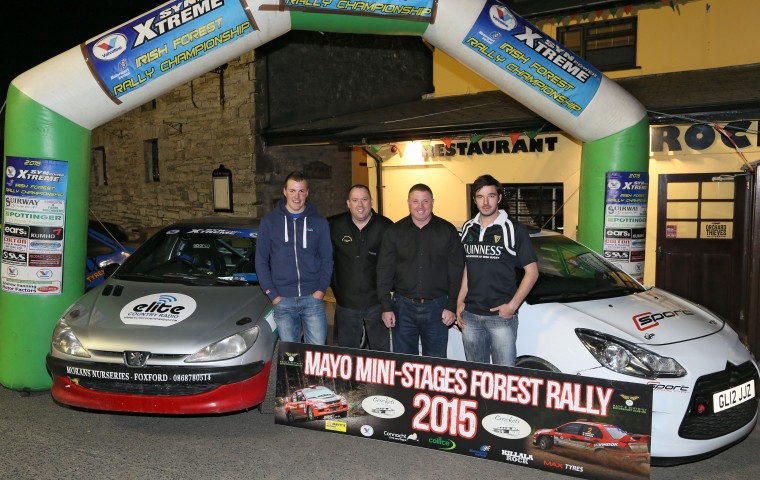<span class="light">Alan</span> Moran Ed Muldoon, John Burke and David Carney, Local   Competitors all set for 2015 Event