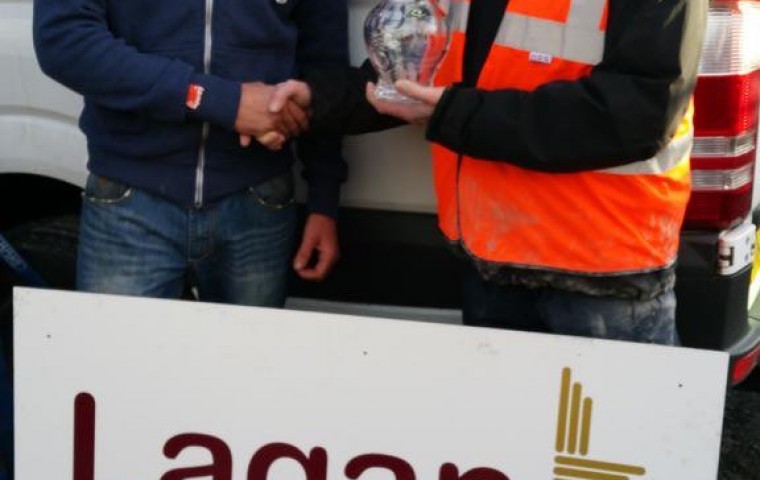 <span class="light">Alan</span> Moran Overall Winner of Sligo Autocross with Event     COC Jarlath Barry