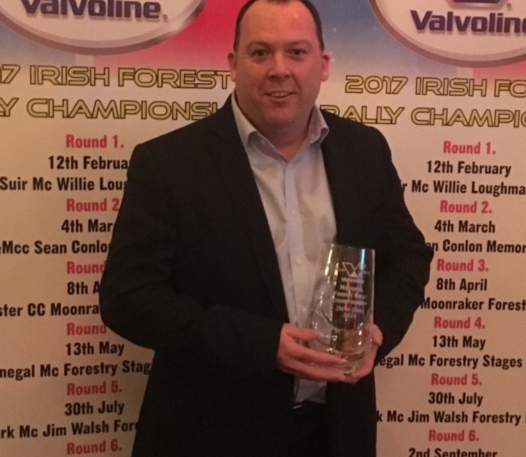 <span class="light">Ed</span> Muldoon Group N Valvoline Irish Forest Championship Winner