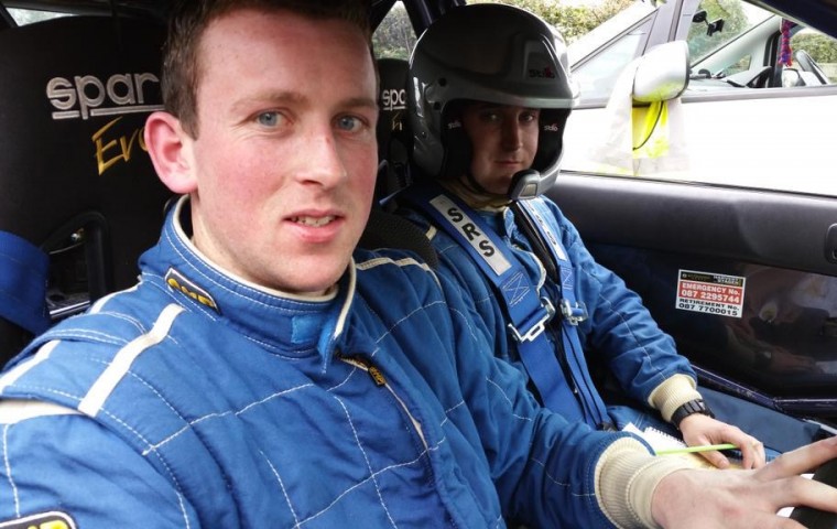<span class="light">Achill’s</span> Brian Lavelle with Navigator Shane Byrne   alongside