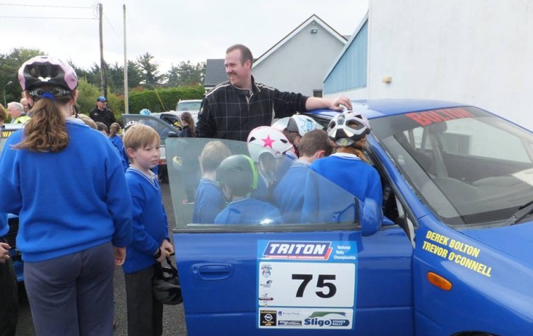 <span class="light">Derek</span> Bolton looking after the furure of the sport!